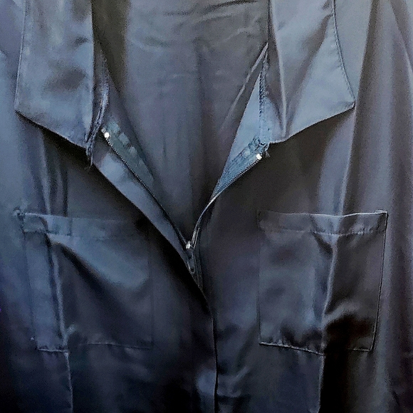 NEW! Prison Jail Jumpsuit Inmate Uniform Mechanic Michael Myers Costume (L) Navy - Picture 8 of 10